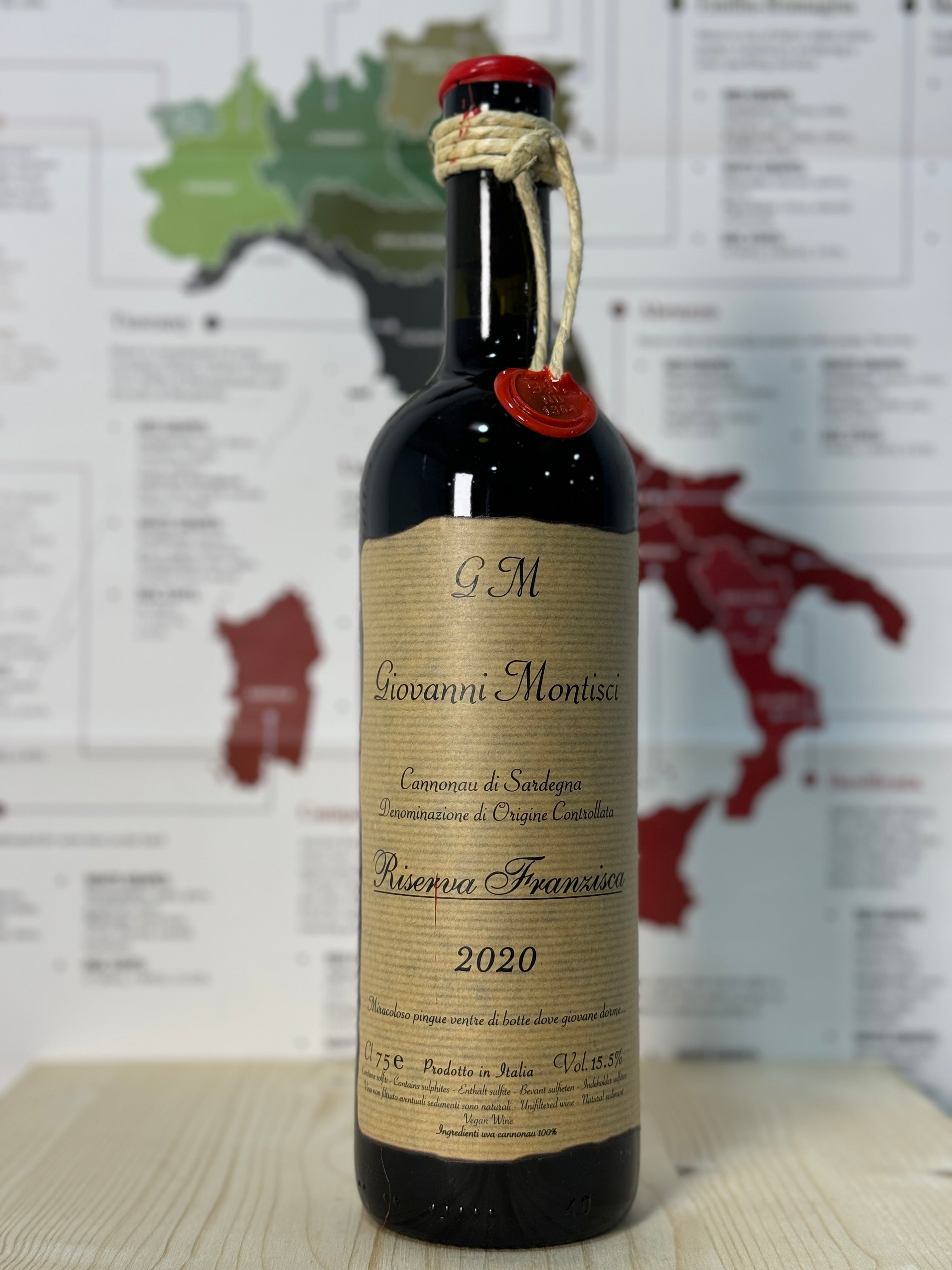 Giovanni Montisci - Cannonau di Sardegna DOC 'Riserva Franzisca' 2020