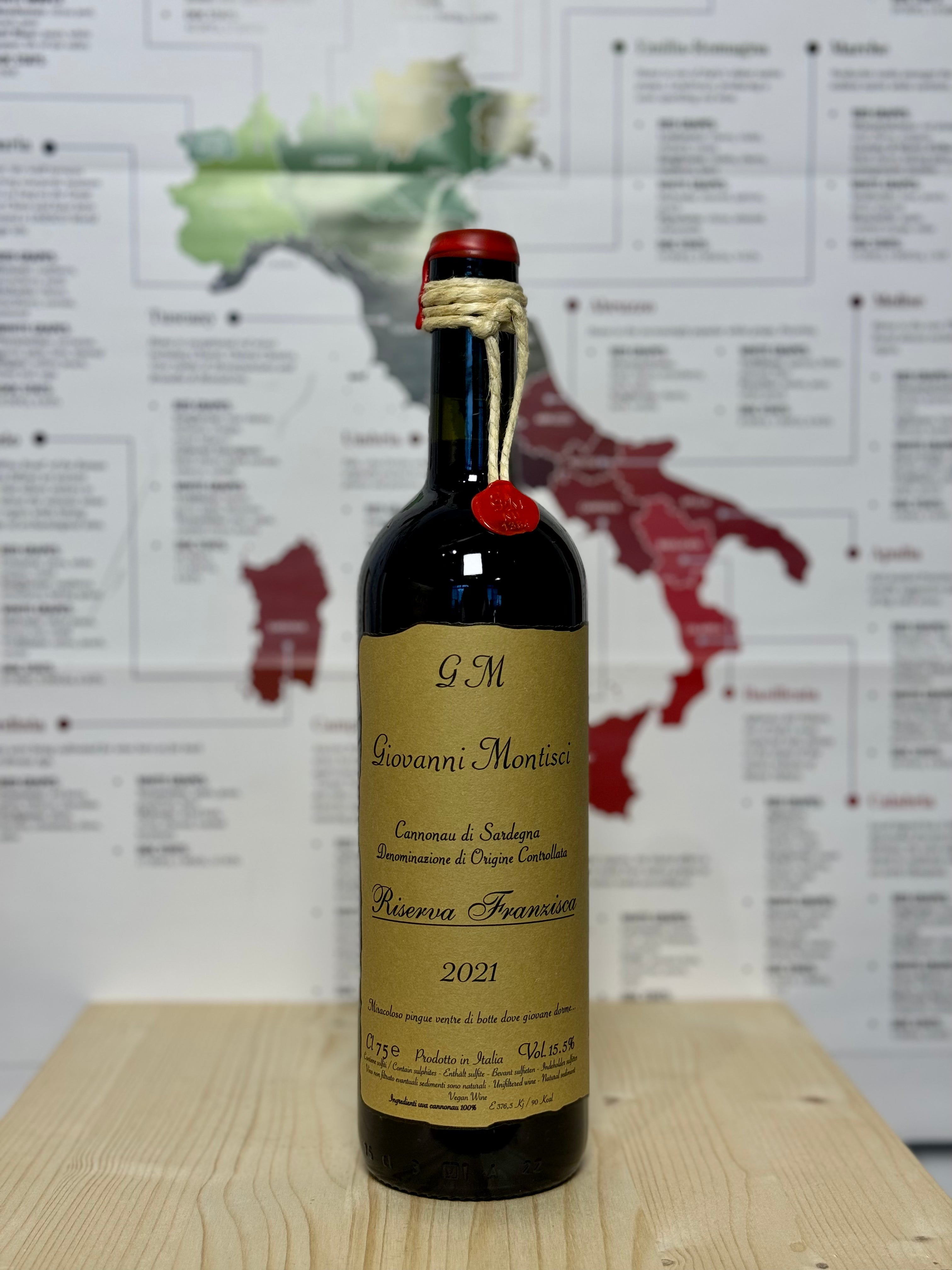 Giovanni Montisci - Cannonau di Sardegna DOC 'Riserva Franzisca' 2021