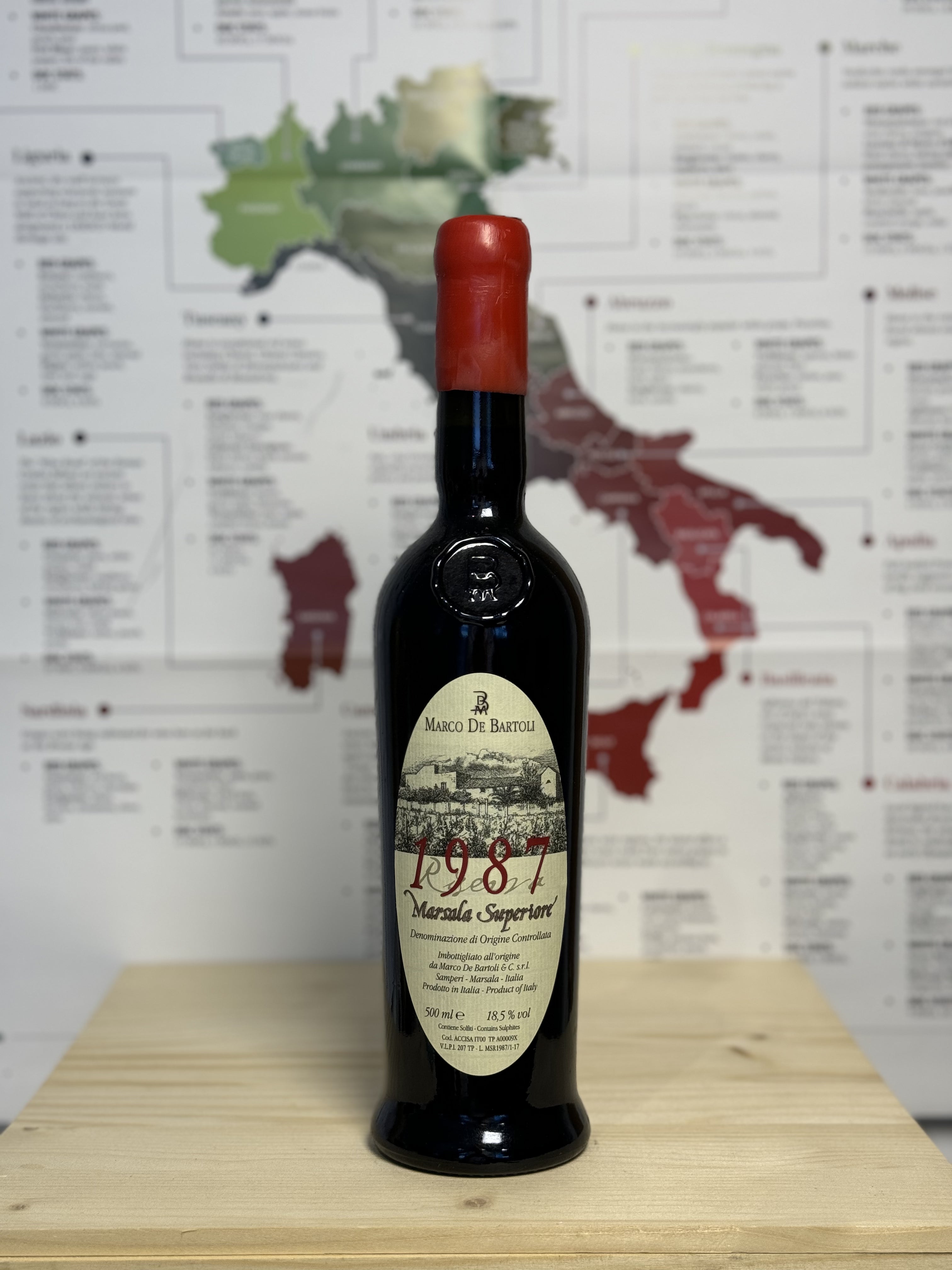 Marco De Bartoli - Marsala Superiore DOC Riserva 1987 (500ml)