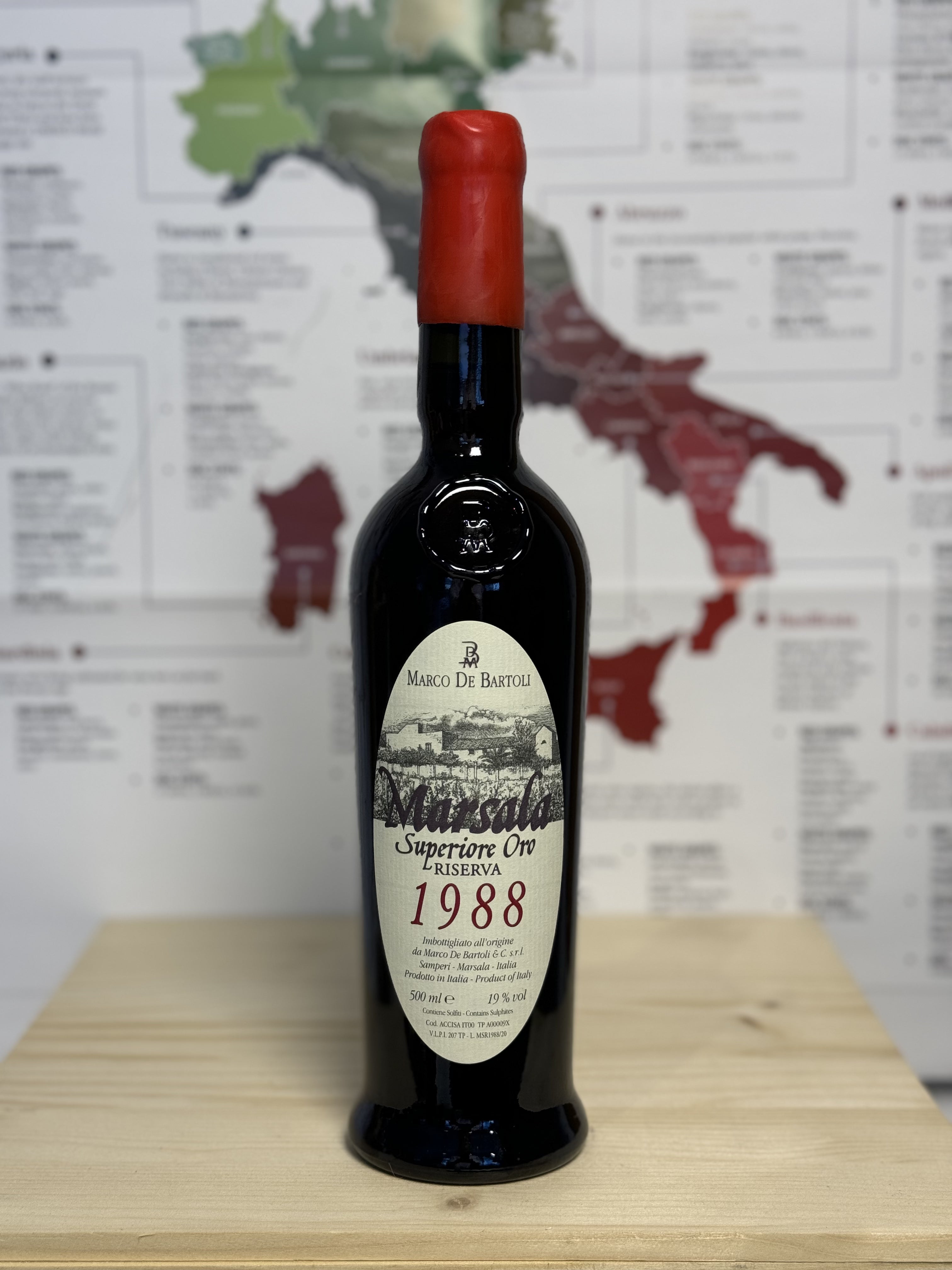 Marco De Bartoli - Marsala Superiore DOC Riserva 1988 (500ml)