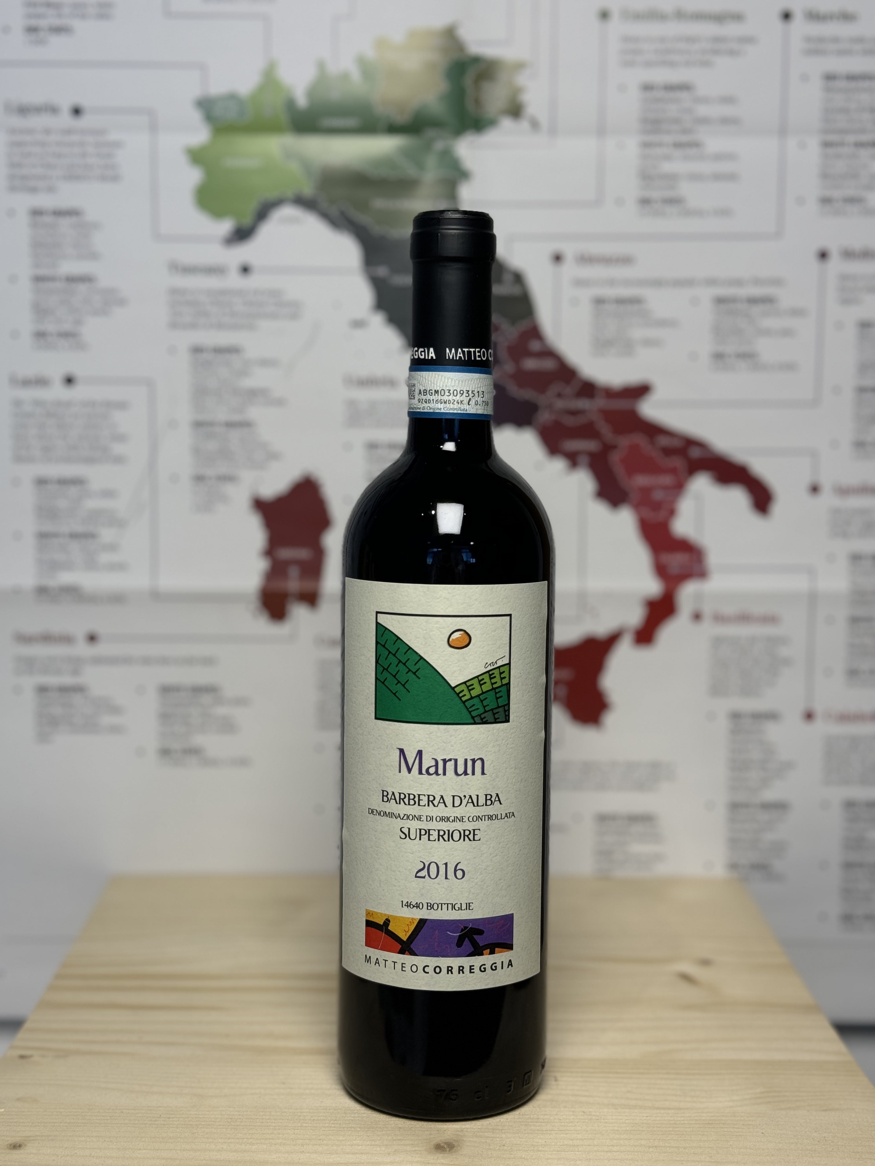 Matteo Correggia - Barbera d'Alba DOC Superiore 'Marun' 2016