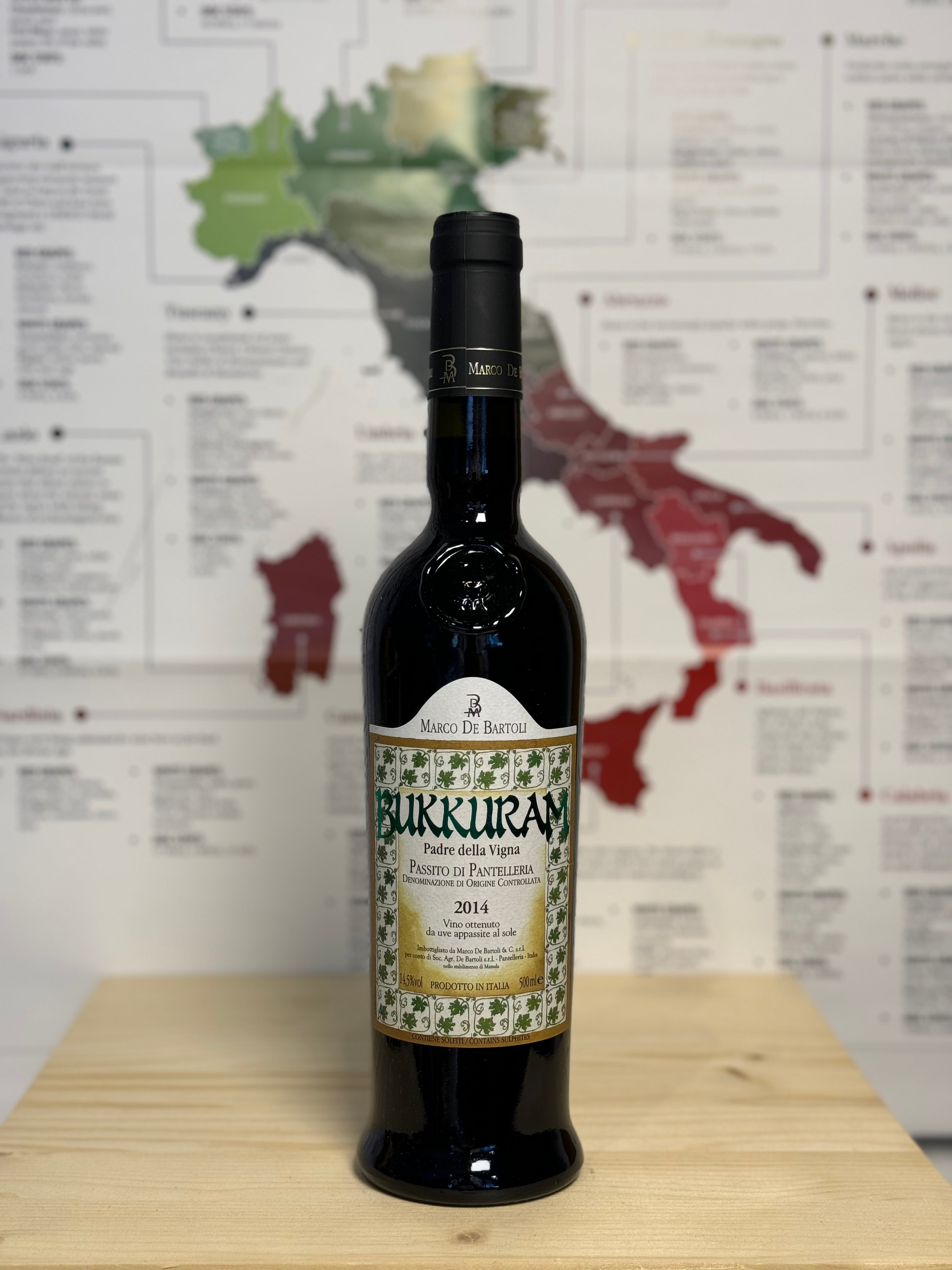 Marco De Bartoli - Bukkuram 'Padre della Vigna' Passito Di Pantelleria 2014 (500ml)