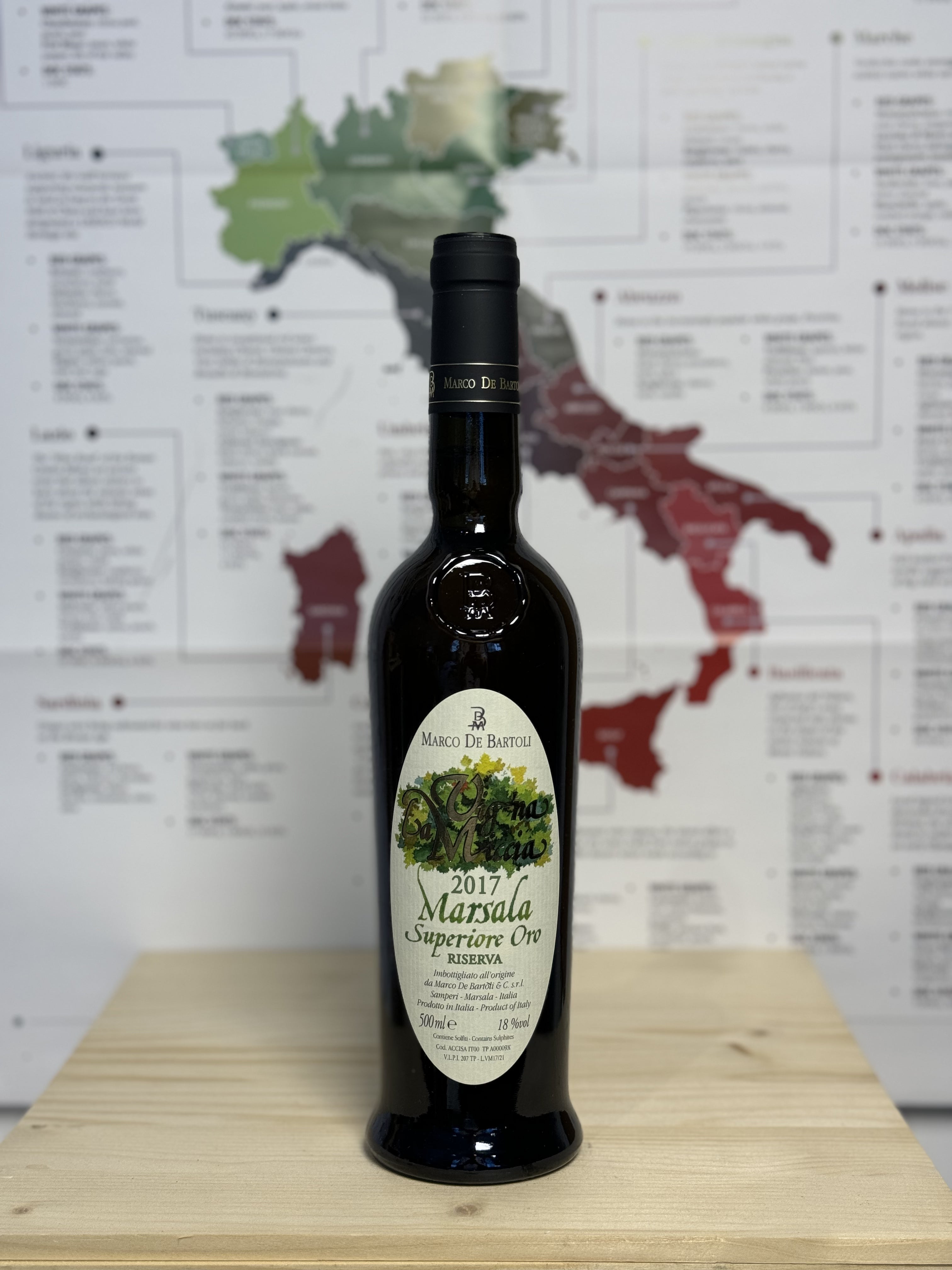 Marco De Bartoli - Vigna La Miccia Marsala Superiore Oro 2017 (500ml)